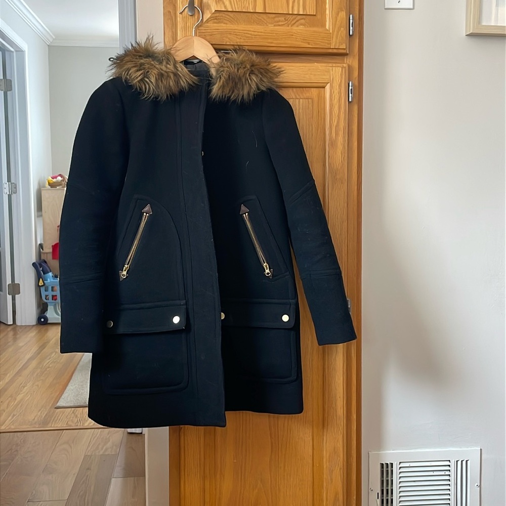 J. Crew Stadium Cloth Chateau Parka